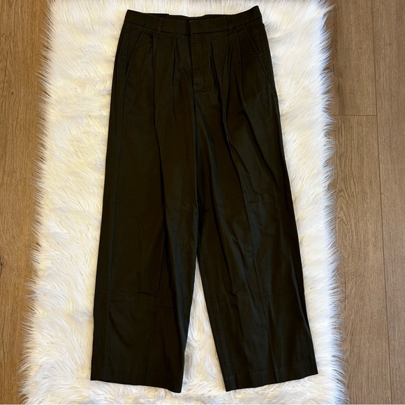 New Banana Republic Green Flare Pants Size 8 - Picture 10 of 10